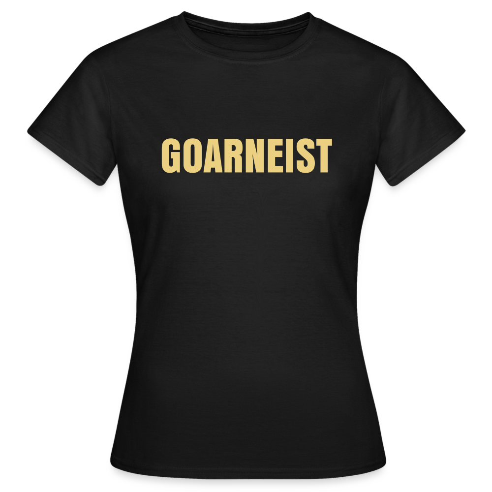 Goarneist Frauen T-Shirt - Schwarz