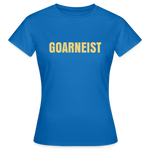 Goarneist Frauen T-Shirt - Royalblau