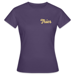 Trier Frauen T-Shirt - Dunkellila