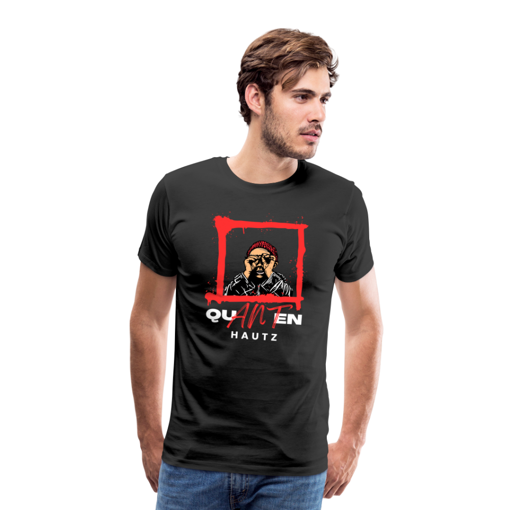 Quanten Hautz 2 Männer Premium T-Shirt - Schwarz