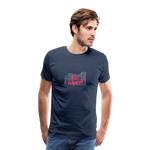 Eih Dajeeh Männer Premium T-Shirt - Navy