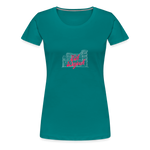 Eih Dajeeh Frauen Premium T-Shirt - Divablau