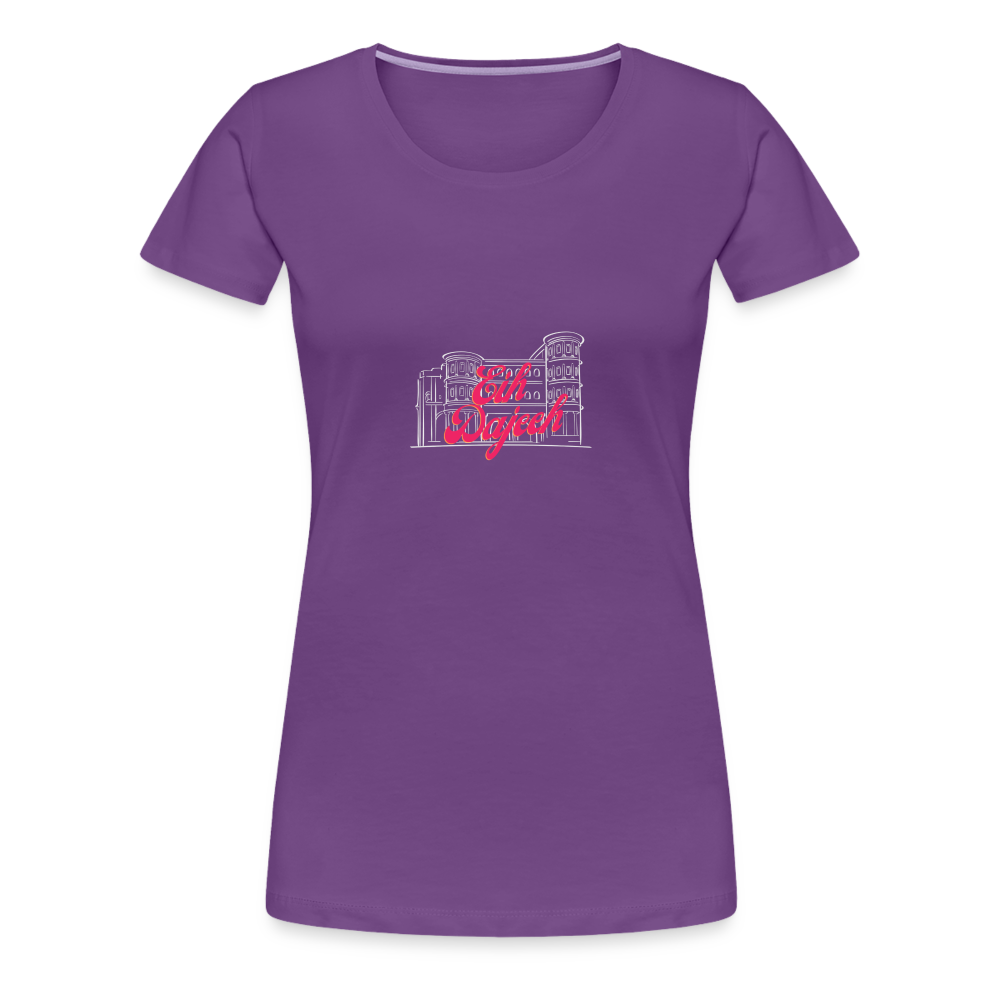 Eih Dajeeh Frauen Premium T-Shirt - Lila