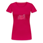 Eih Dajeeh Frauen Premium T-Shirt - dunkles Pink