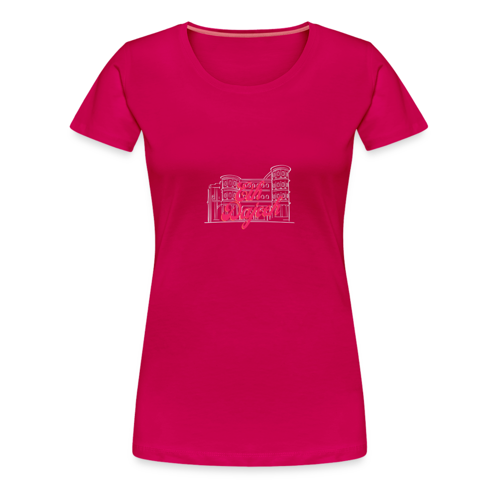 Eih Dajeeh Frauen Premium T-Shirt - dunkles Pink