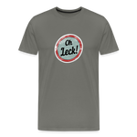 Oh Leck Männer Premium T-Shirt - Asphalt