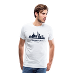 FRANKFURT Männer Premium T-Shirt - weiß