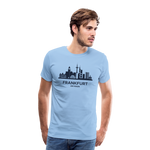 FRANKFURT Männer Premium T-Shirt - Sky