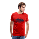 FRANKFURT Männer Premium T-Shirt - Rot
