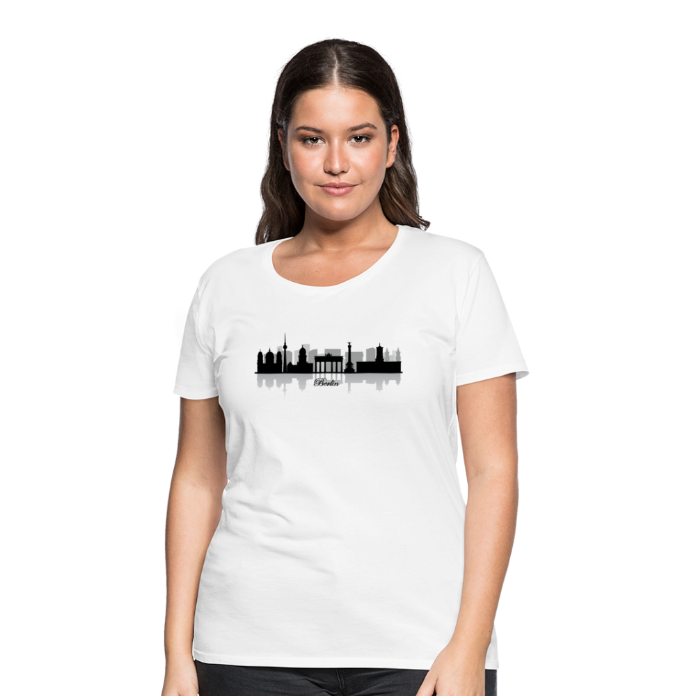 BERLIN Frauen Premium T-Shirt - weiß