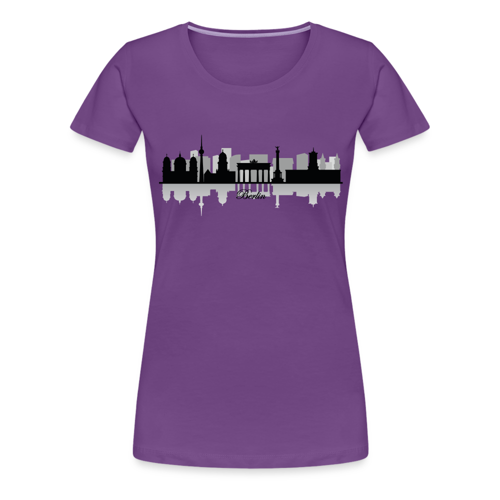 BERLIN Frauen Premium T-Shirt - Lila