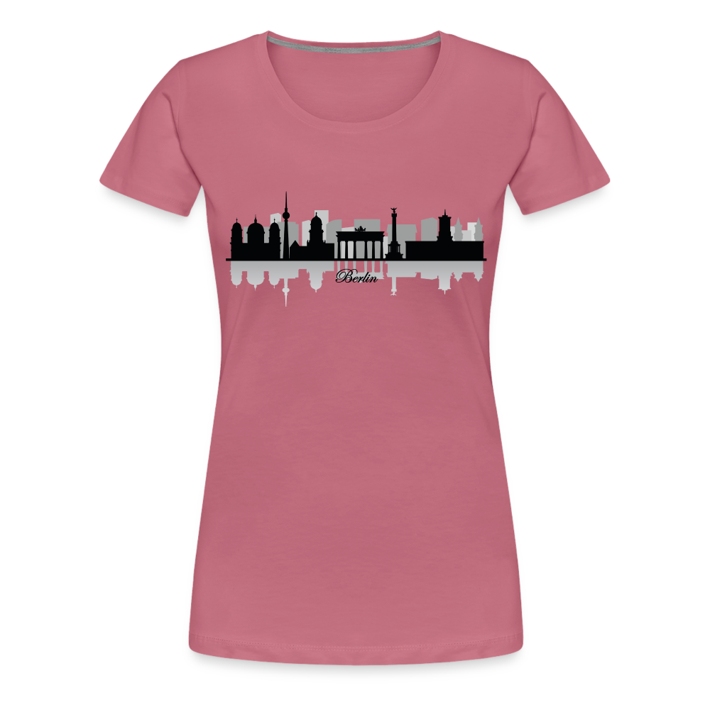 BERLIN Frauen Premium T-Shirt - Malve