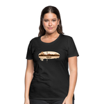 BERLIN Frauen Premium T-Shirt - Schwarz