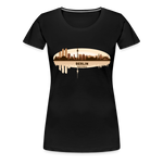 BERLIN Frauen Premium T-Shirt - Schwarz