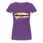 BERLIN Frauen Premium T-Shirt - Lila