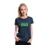 BERLIN Frauen Premium T-Shirt - Navy