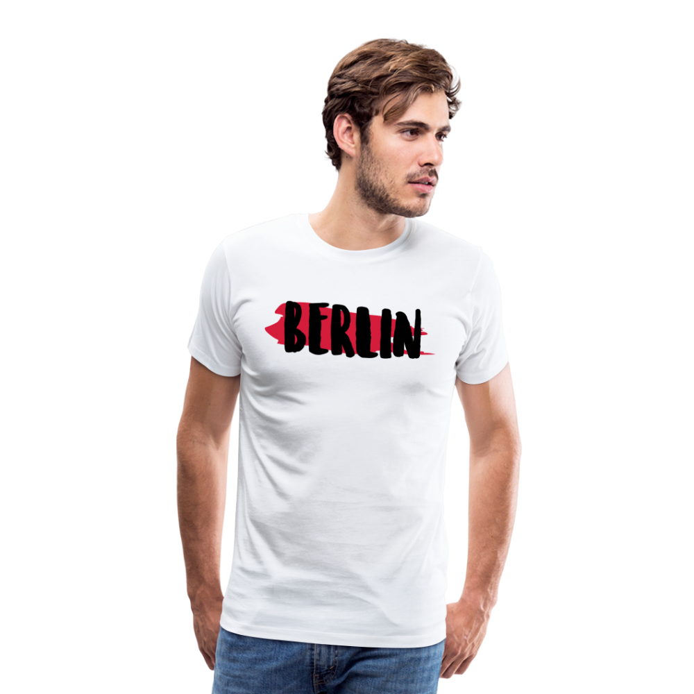 BERLIN Männer Premium T-Shirt - weiß