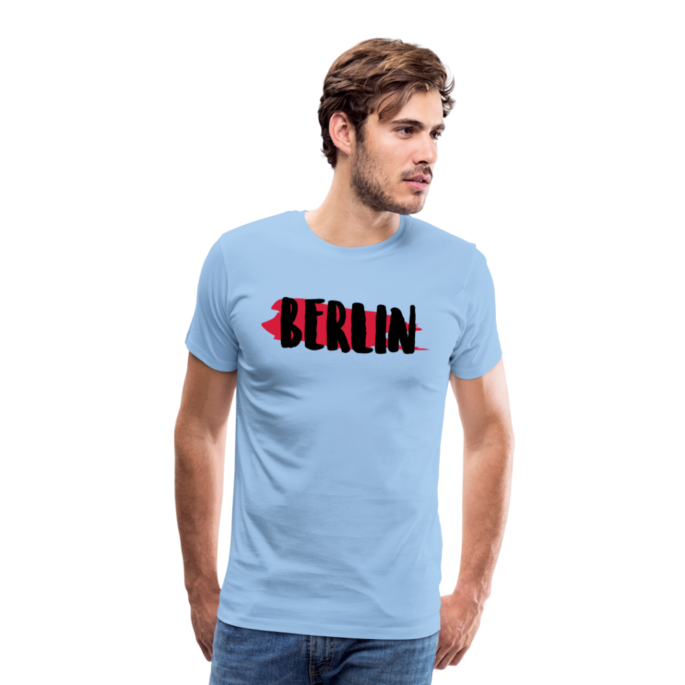 BERLIN Männer Premium T-Shirt - Sky