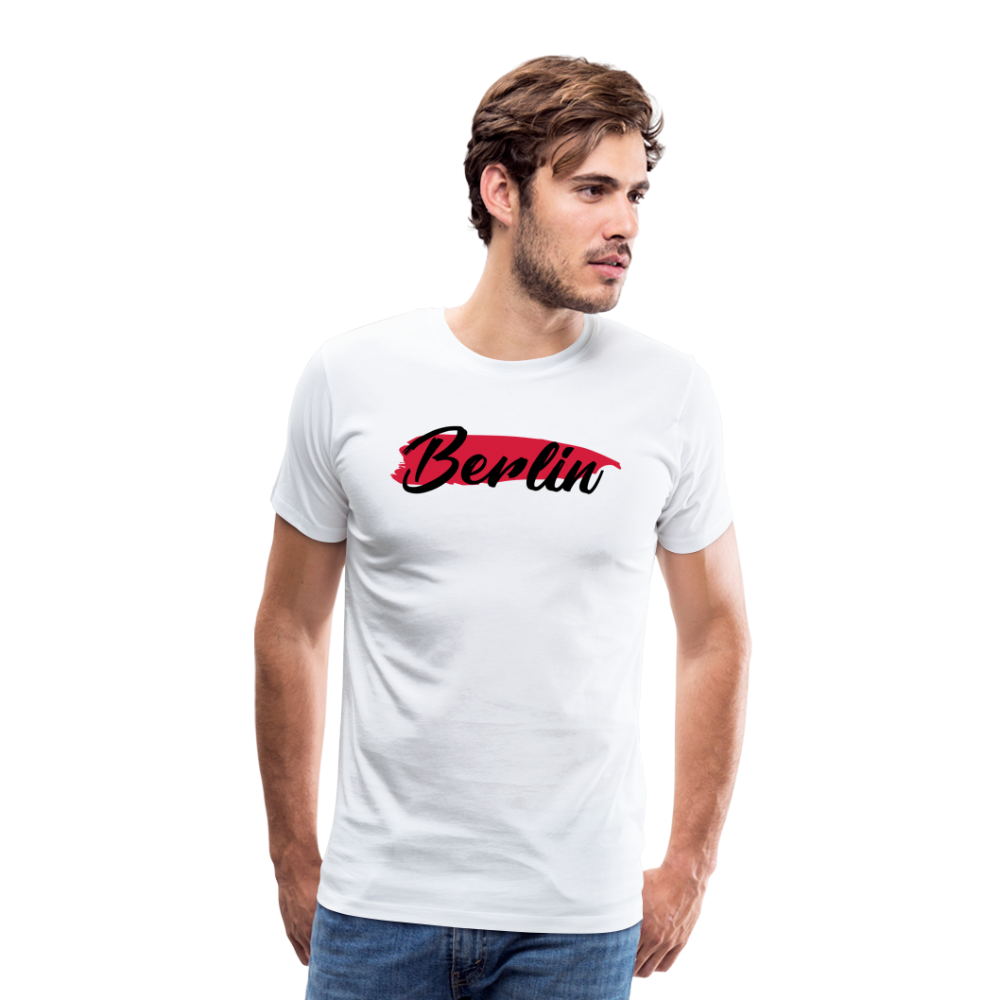 BERLIN Männer Premium T-Shirt - weiß