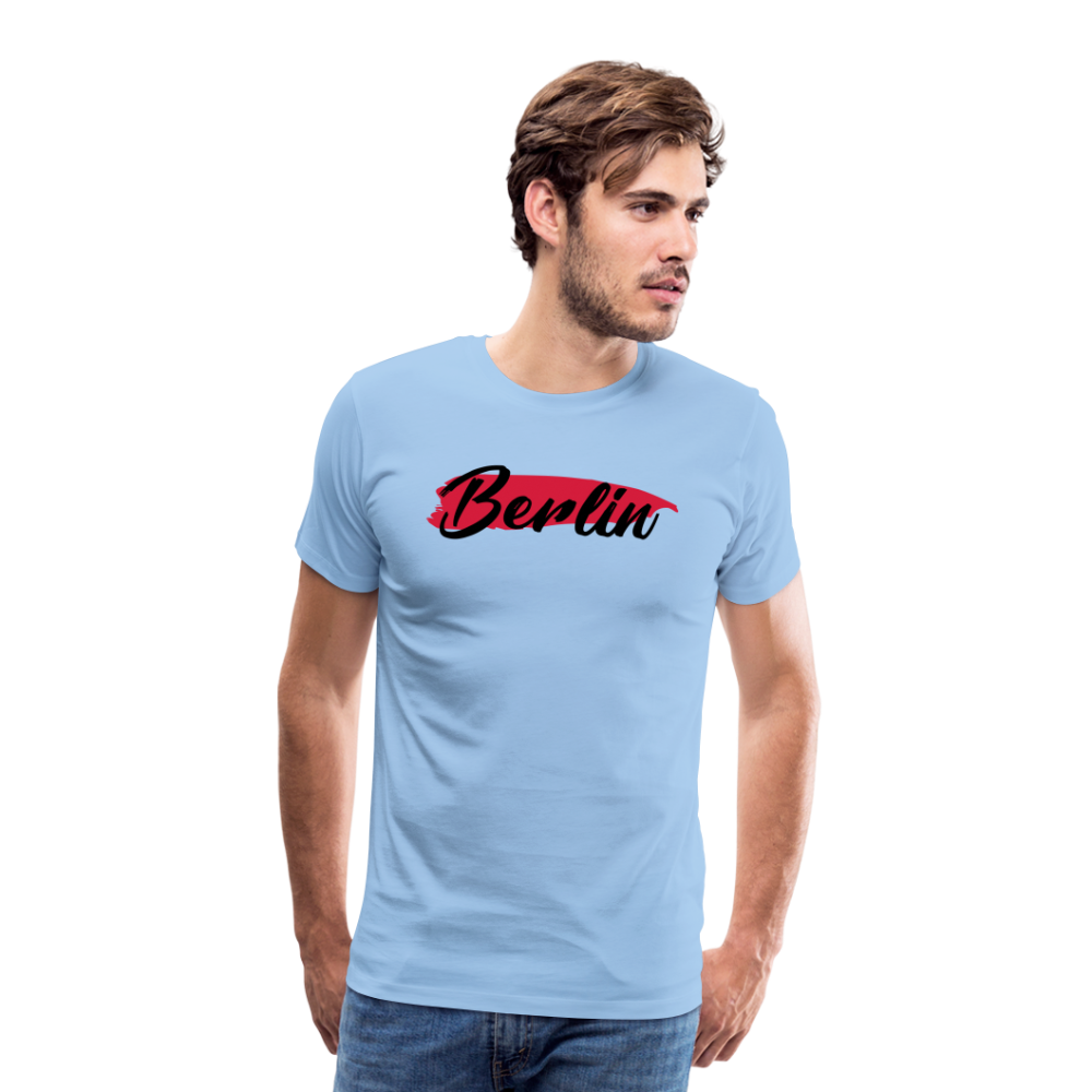 BERLIN Männer Premium T-Shirt - Sky