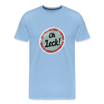 Oh Leck! Männer Premium T-Shirt - Sky