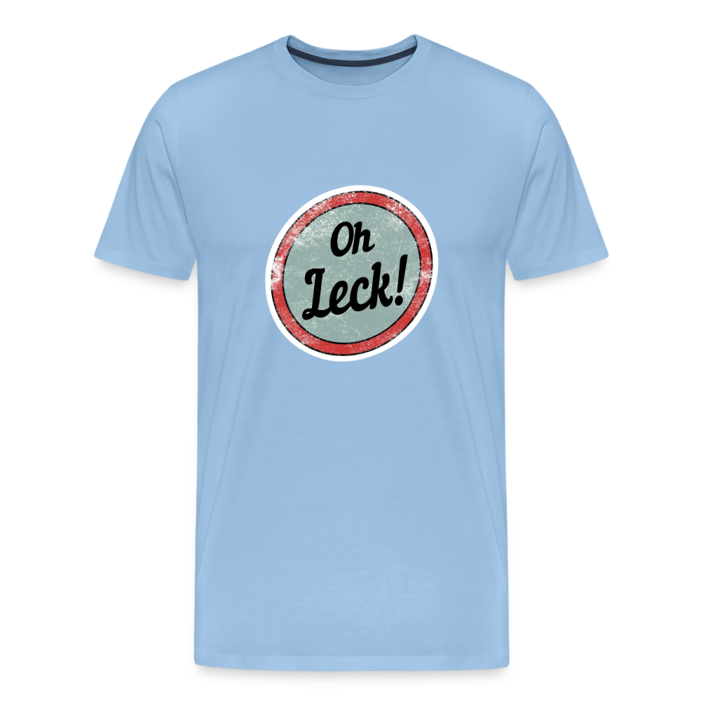 Oh Leck! Männer Premium T-Shirt - Sky