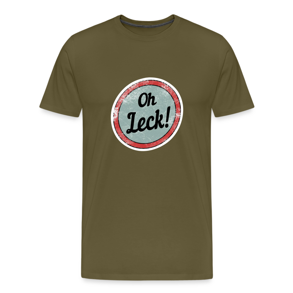 Oh Leck! Männer Premium T-Shirt - Khaki