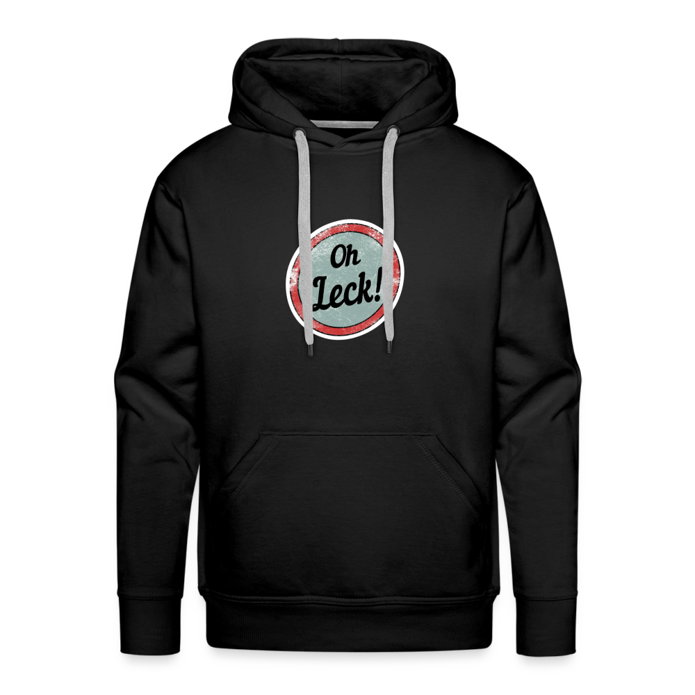 Oh Leck! Men’s Premium Hoodie - Schwarz