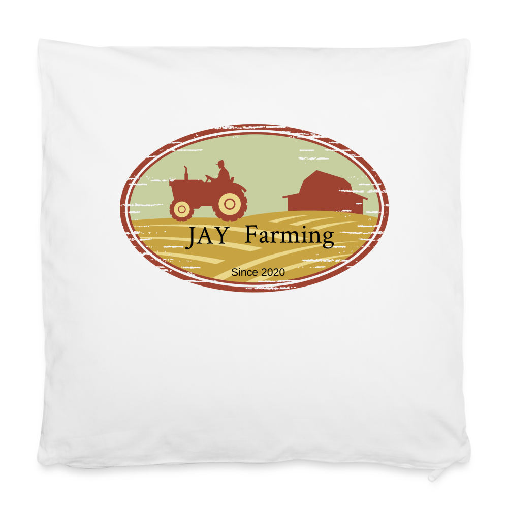 Jay Farming Kissenbezug 40 x 40 cm - weiß