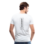 GOARNEIST NEW Männer Premium T-Shirt - weiß