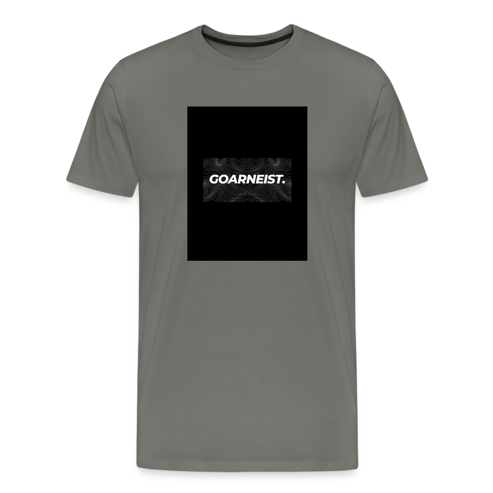 GOARNEIST NEW Männer Premium T-Shirt - Asphalt