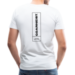 GOARNEIST NEW WHITE  Männer Premium T-Shirt - weiß