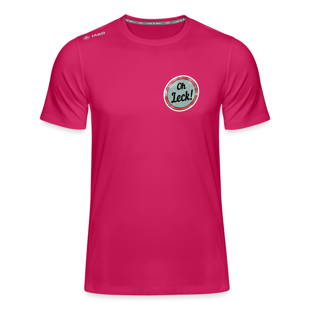 Oh Leck JAKO Männer T-Shirt Run 2.0 - dunkles Pink