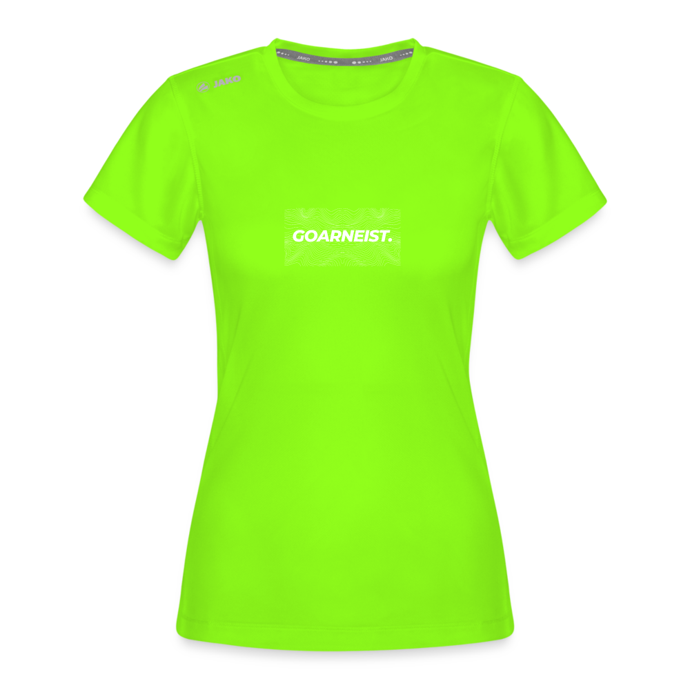 Goarneist JAKO Frauen T-Shirt Run 2.0 - Neongrün
