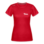 Trier JAKO Frauen T-Shirt Run 2.0 - Rot
