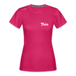 Trier JAKO Frauen T-Shirt Run 2.0 - dunkles Pink