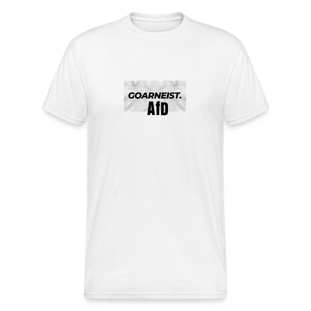 G-AfD Männer Gildan Heavy T-Shirt - weiß