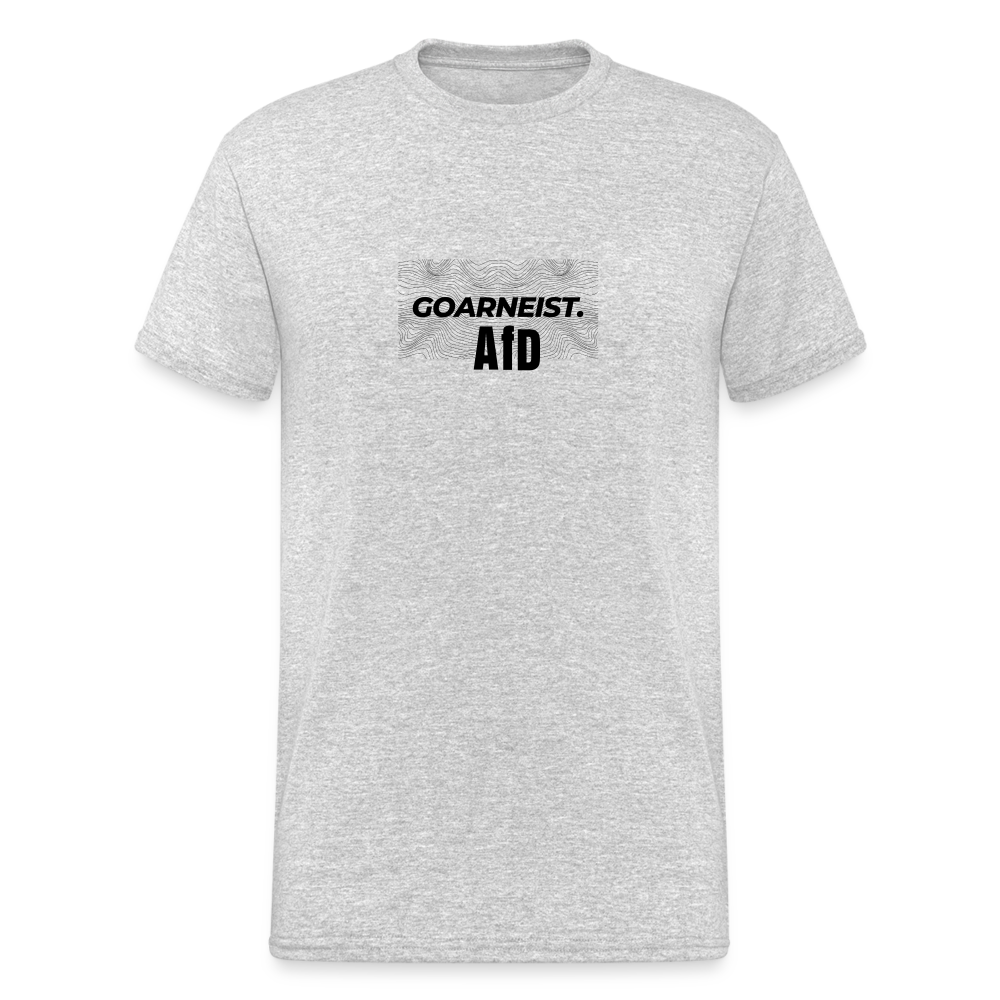 G-AfD Männer Gildan Heavy T-Shirt - Grau meliert