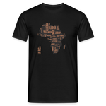 Afrika Männer T-Shirt - Schwarz