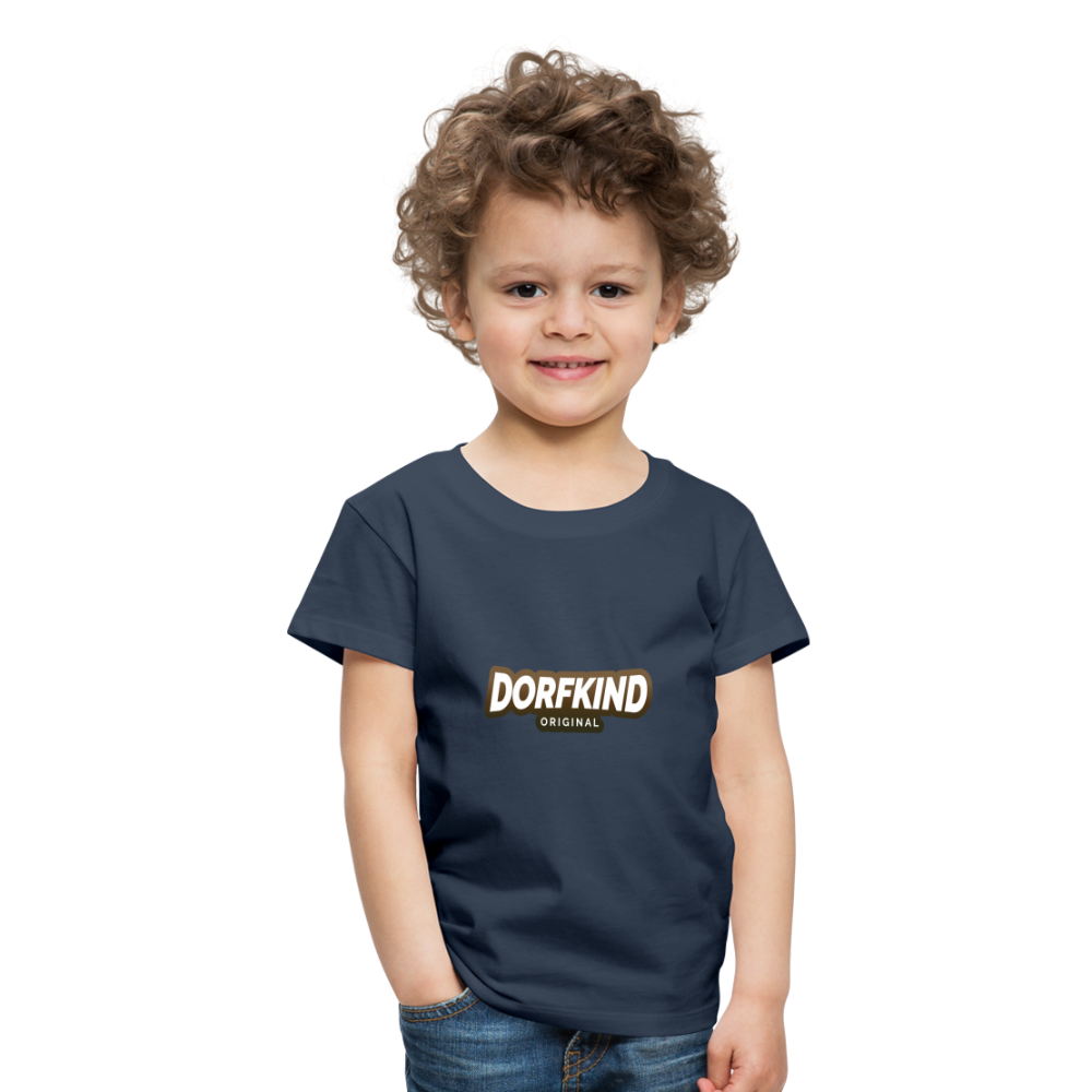 Dorfkind 2 Kinder Premium T-Shirt - Navy