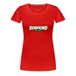 Dorfkind 2 Frauen Premium T-Shirt - Rot