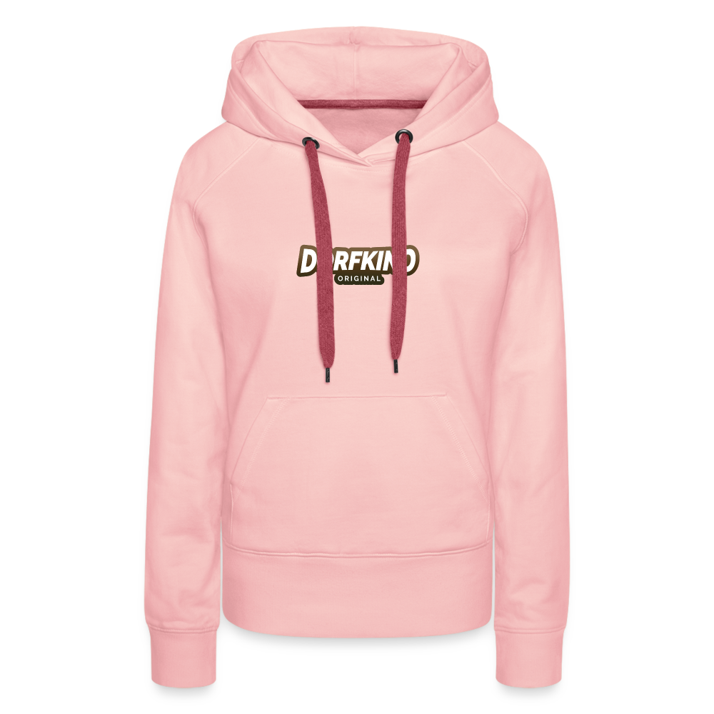 Dorfkind 2 Frauen Premium Hoodie - Kristallrosa