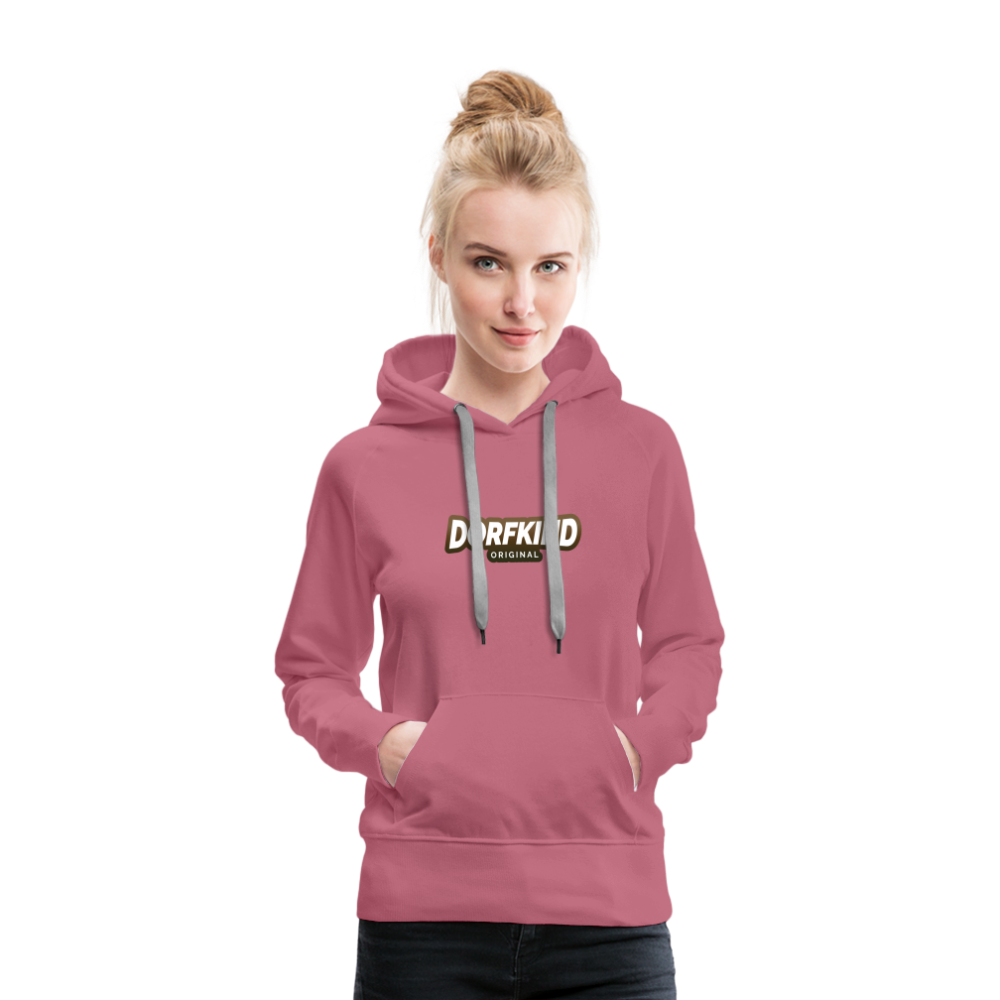 Dorfkind 2 Frauen Premium Hoodie - Malve