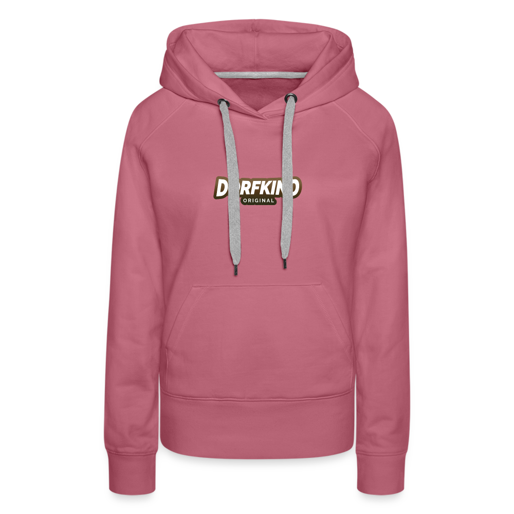 Dorfkind 2 Frauen Premium Hoodie - Malve