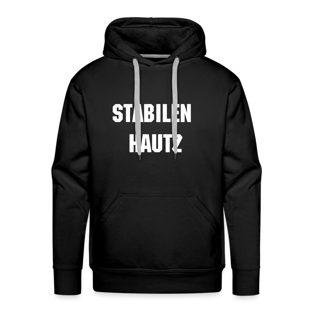 Stabilen Hautz Men’s Premium Hoodie - Schwarz