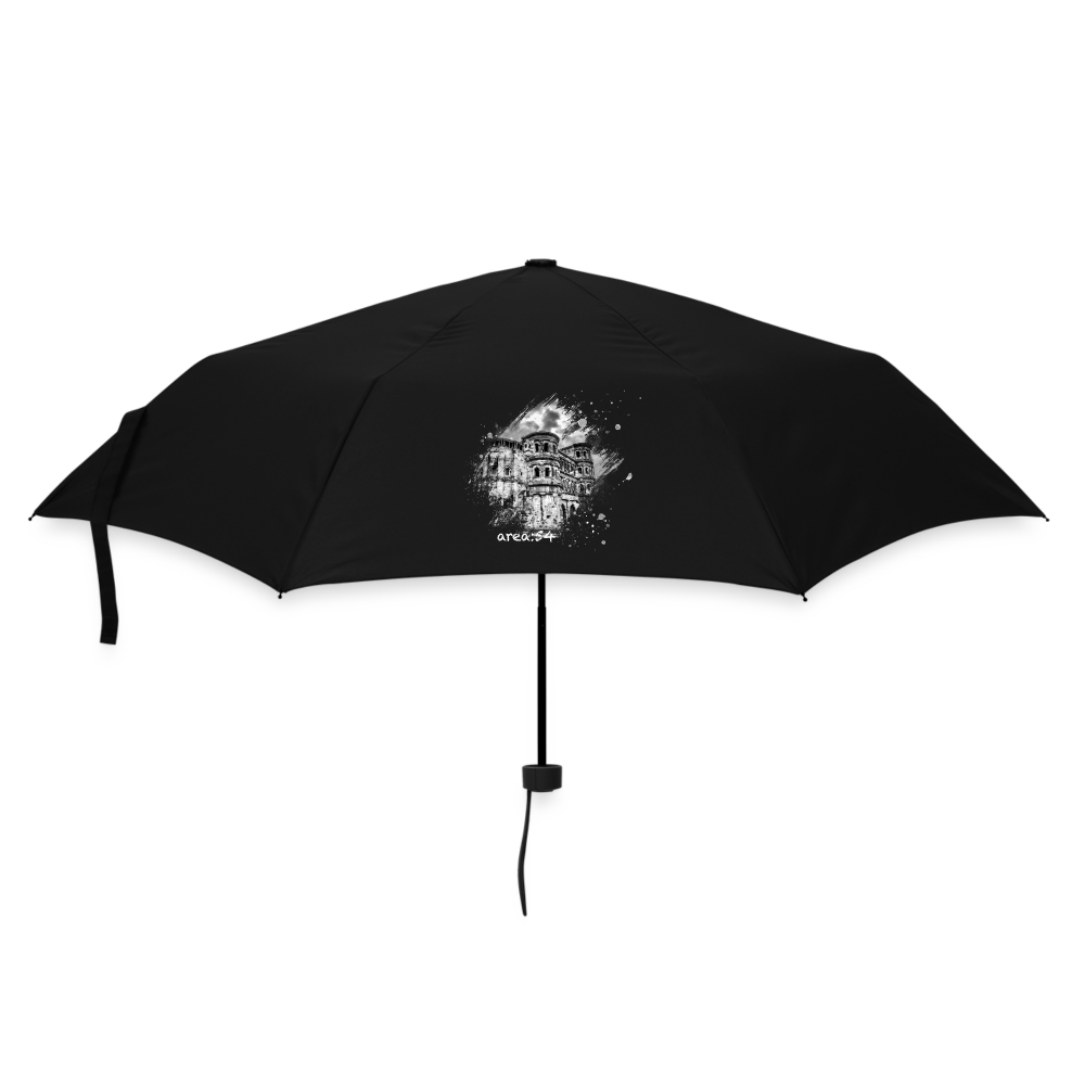 Regenschirm Porta Nigra - Schwarz