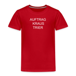 Kinder Premium T-Shirt JOLINE KRAUS - Rot