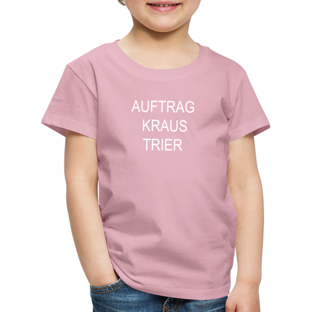 Kinder Premium T-Shirt JOLINE KRAUS - Hellrosa