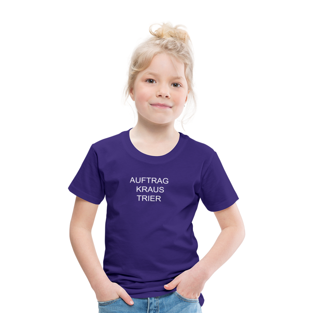 Kinder Premium T-Shirt JOLINE KRAUS - Lila