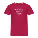 Kinder Premium T-Shirt JOLINE KRAUS - dunkles Pink